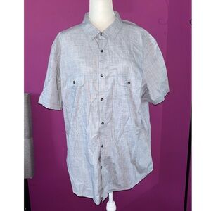 MENS Alfani Light Blue Casual Shirt
